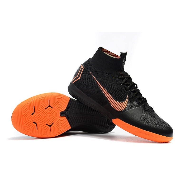 Nike Mercurial SuperflyX Elite IC Men Černá oranžový